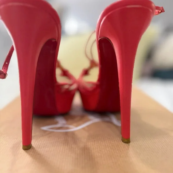 👠 Discolilou Sandal in Corail — Statement Heel! - Picture 13 of 13